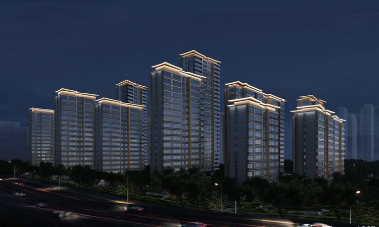 保利天府瑧悦效果图