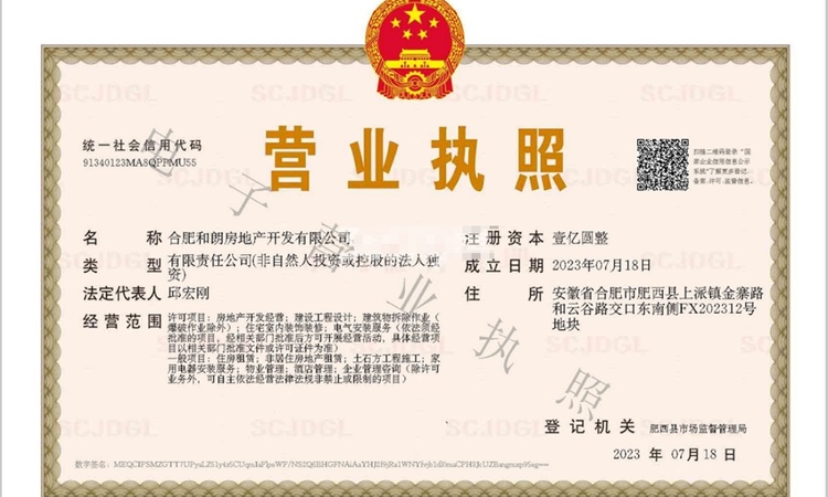 保利锦上楼盘证照