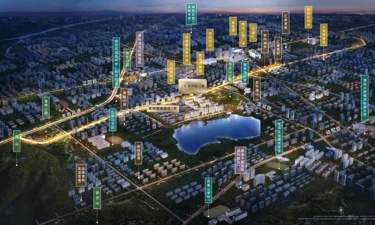 青特·滨湖国际2期交通图