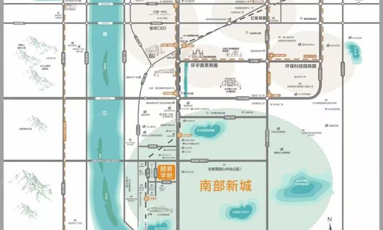 颐昇学府交通图