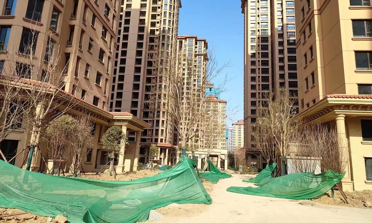 国仕山峰境施工进度图