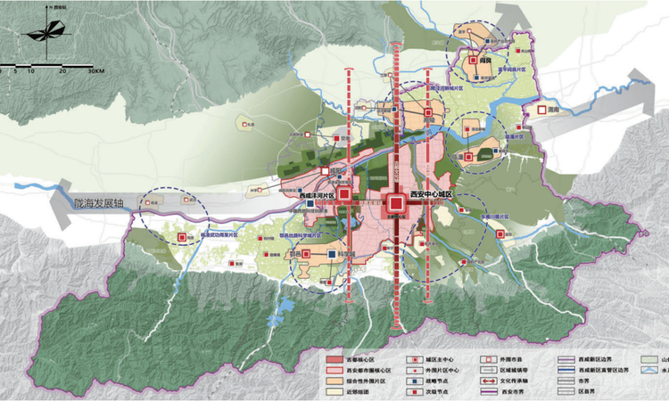 中国铁建西派逸园交通图