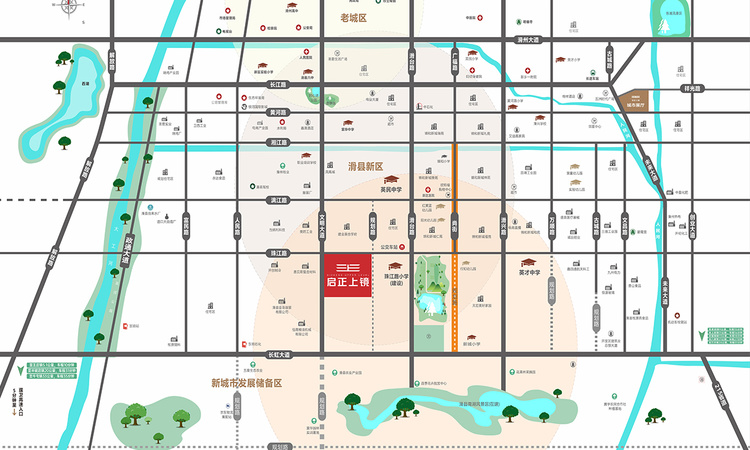 启正上镜交通图