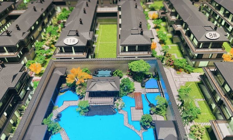 蓝城虎丘江南里实景图