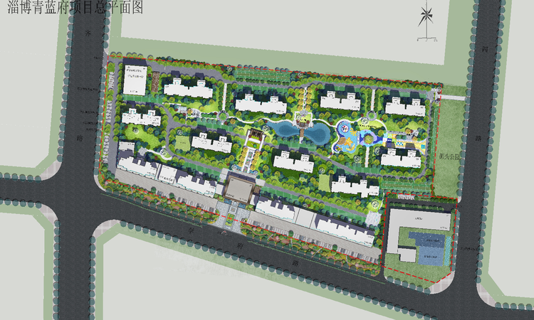 青蓝府楼层平面图