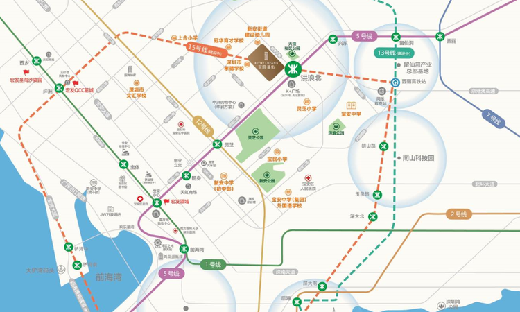 玺玥麓坊交通图