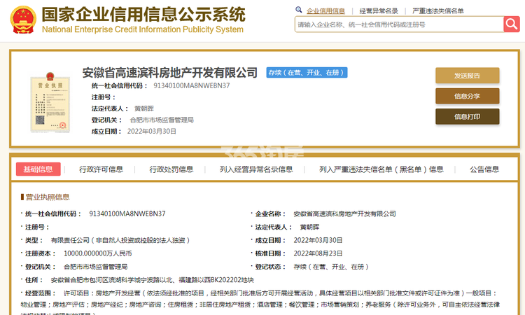 高速尚阖院楼盘证照