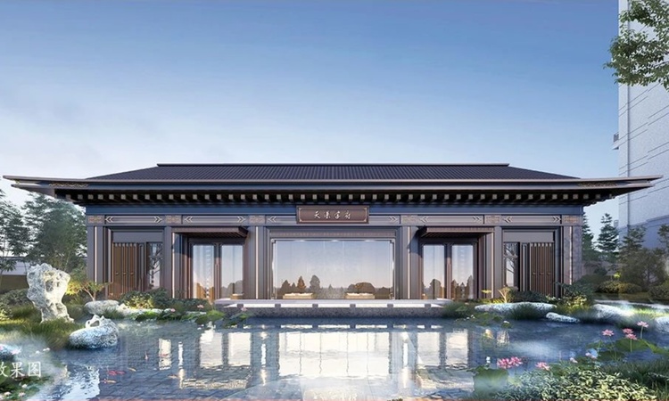 贵阳天瀑学府效果图