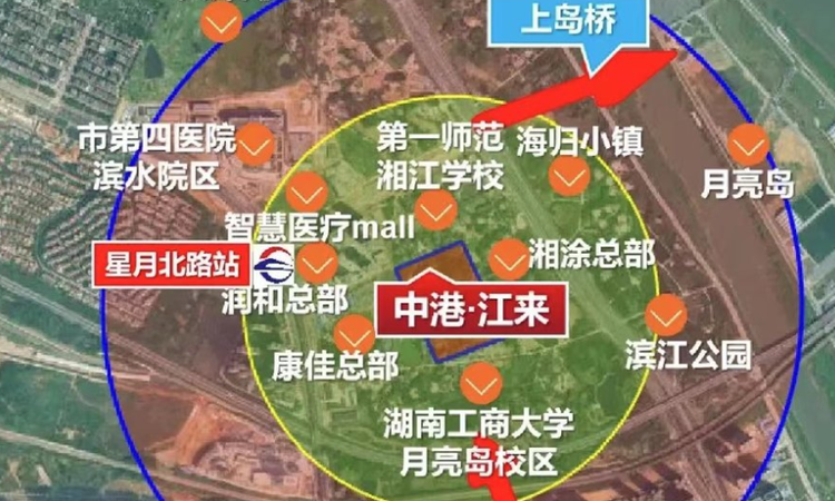 中港·江来交通图