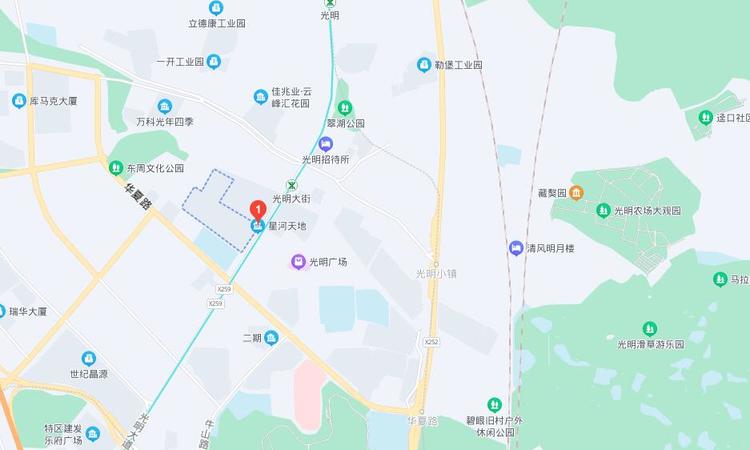 SPARK星寓交通图