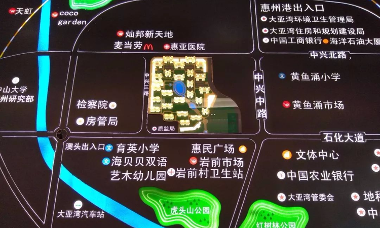 新华联广场周边配套图