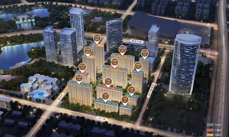 置地松谷鸣翠楼层平面图