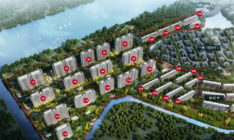 越秀·向东岛（五期）楼层平面图