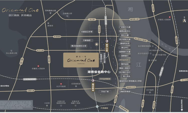 万科滨江一號交通图