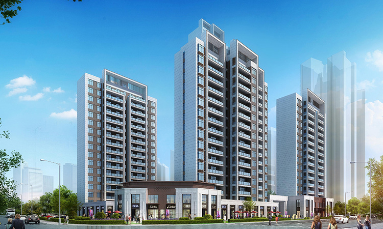 滨江学府效果图