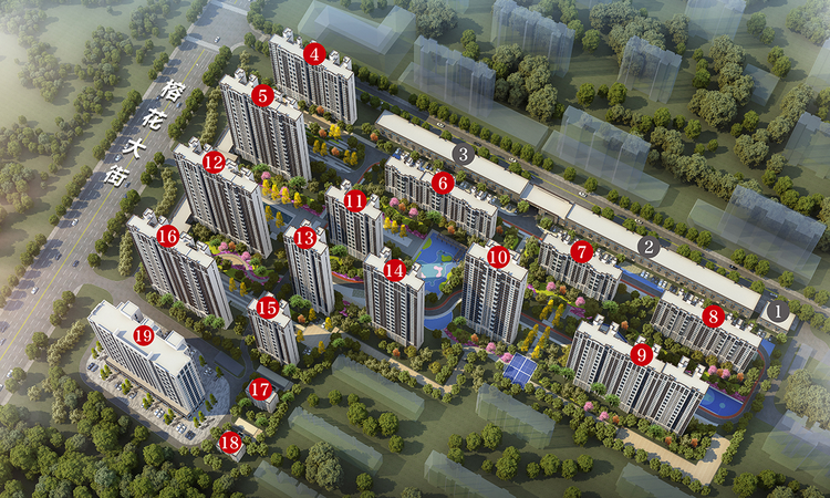 泰华·梧桐苑二区效果图