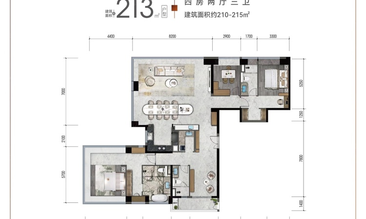 华发横琴玺楼层平面图