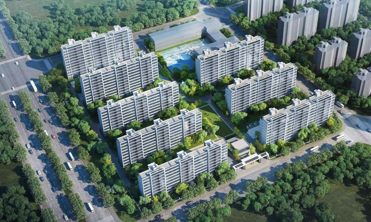 星叶枫情玥府效果图