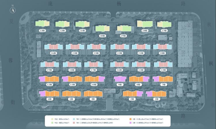 丹枫云庐楼层平面图
