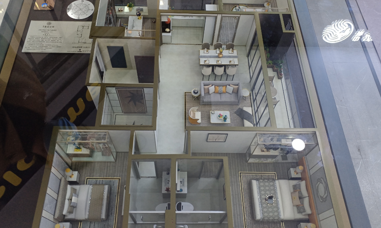 中梁鎏金公馆样板间