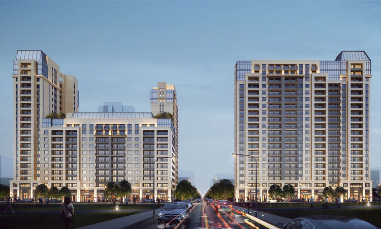 越秀中交·外滩星汇园效果图