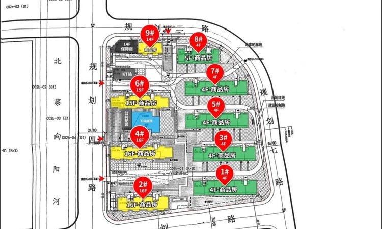 绿城·上海逸庐楼层平面图