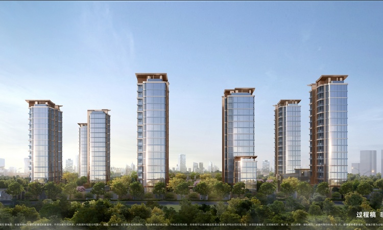 四川邦泰璟和朗月效果图