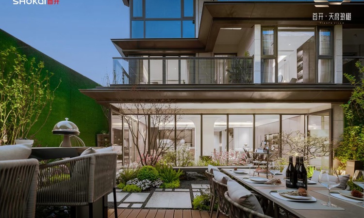 首开天府琅樾实景图