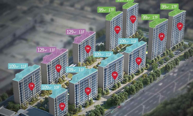 文泽华府楼层平面图