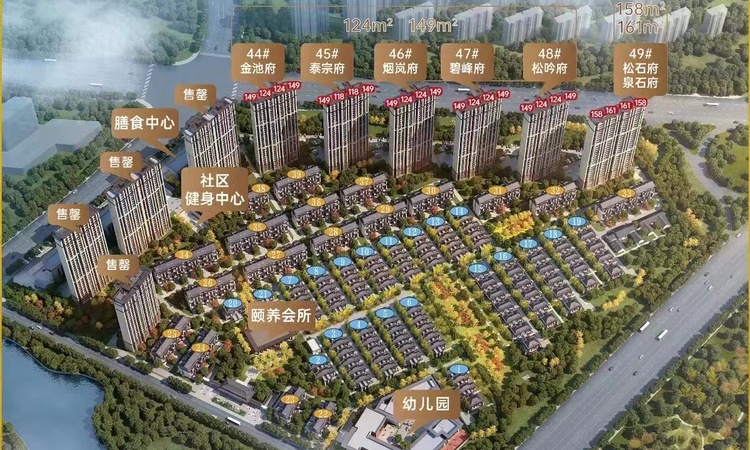 泰山院子效果图