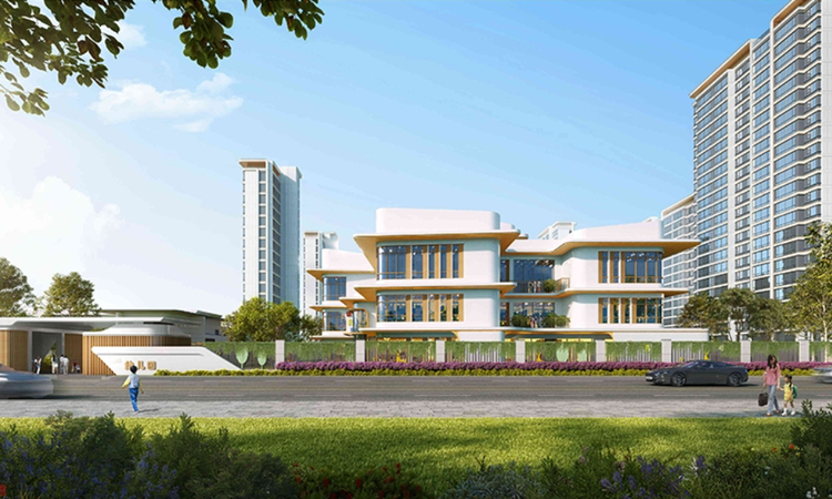 皖投云启锦上花园效果图