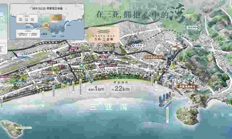 万科三亚湾效果图
