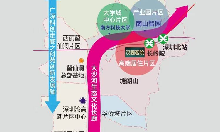 汉园茗院交通图