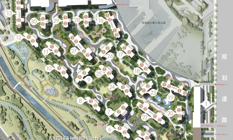 空港发展云璟江屿楼层平面图