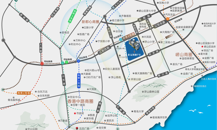 海信辽阳路7号交通图