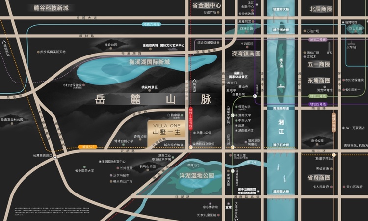 山墅一生交通图