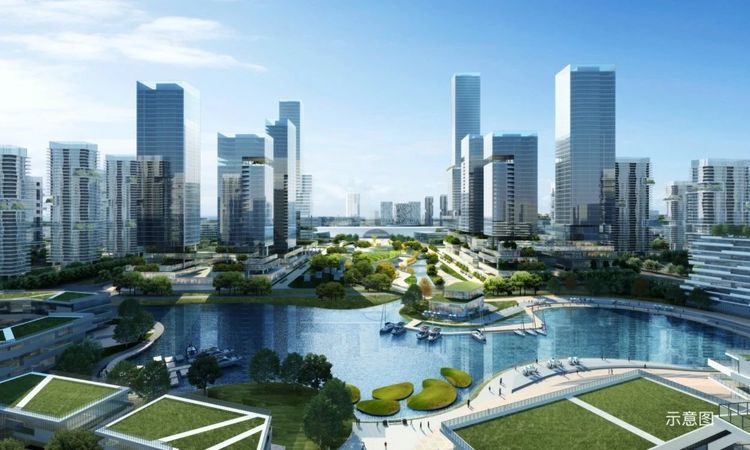 绿城·春来云湖效果图