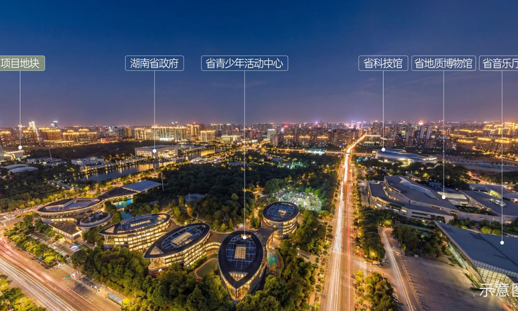 湖南建投·领樾府楼层平面图