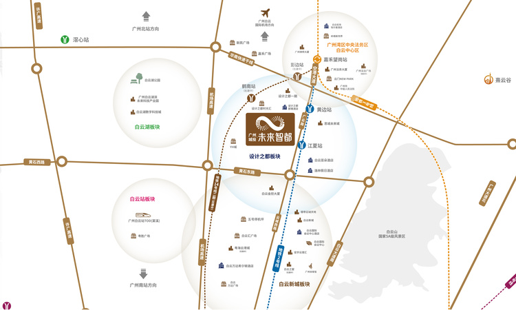 广州城投•未来智都交通图