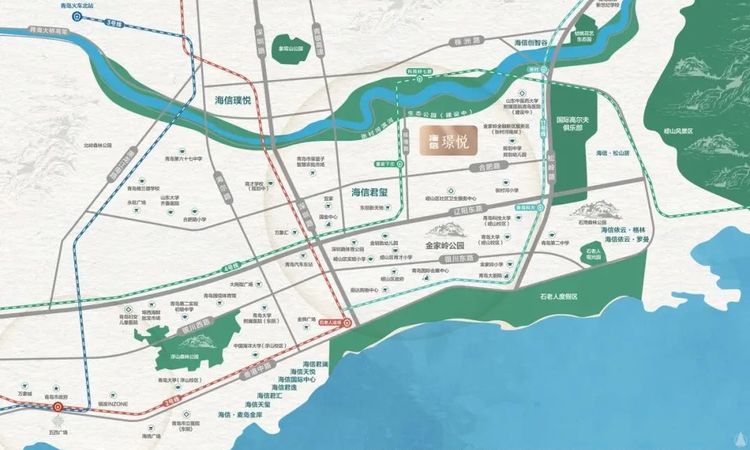 海信璟悦交通图