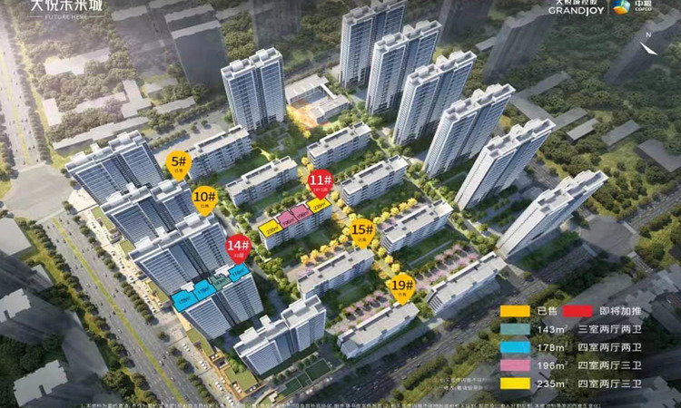 中粮大悦未来城效果图