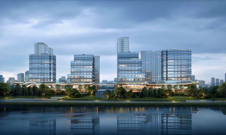 中海逸江源境·逸江汇效果图