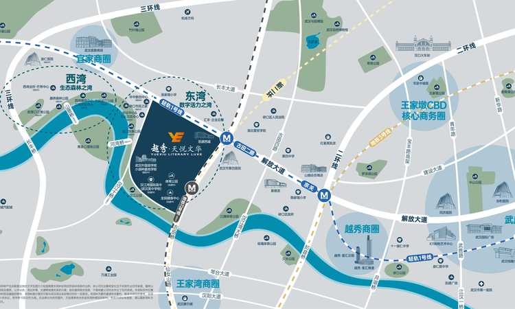 越秀天悦文华交通图