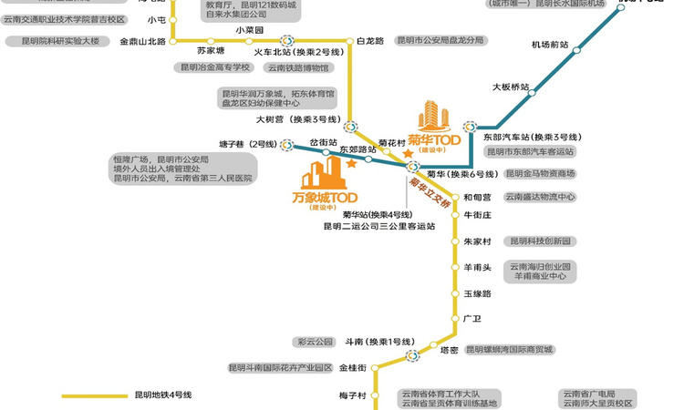 昆明·润府交通图