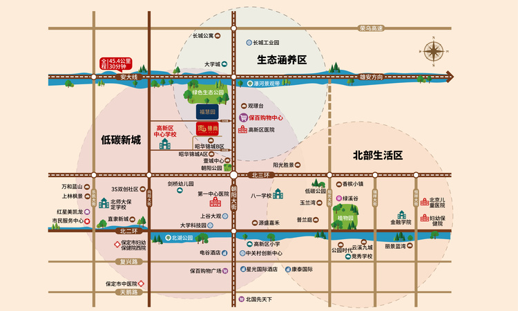 锦尚小区交通图