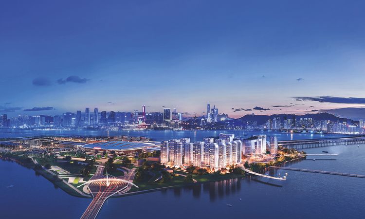 港珠澳未来城效果图