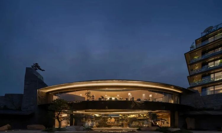 合肥绿城咏溪雲庐实景图