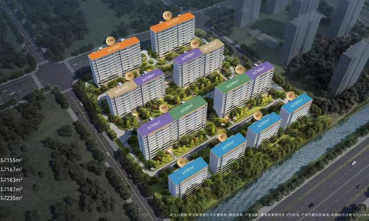 苏州绿城沁百合效果图