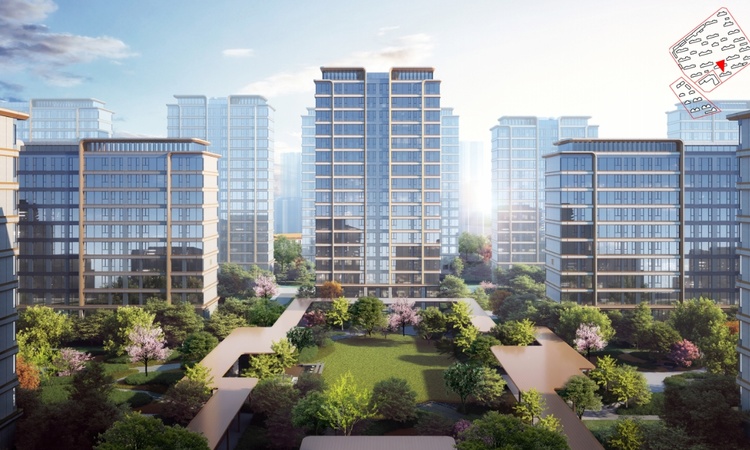 合肥城投揽萃效果图