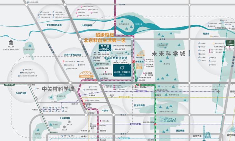 未来城·星寰时光交通图